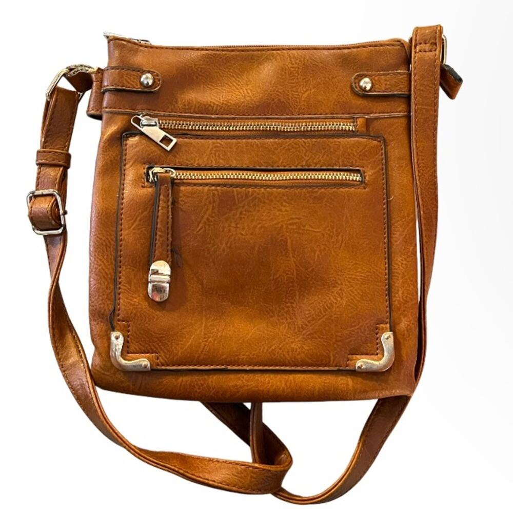 Isabelle Tan Womens Crossbody Purse